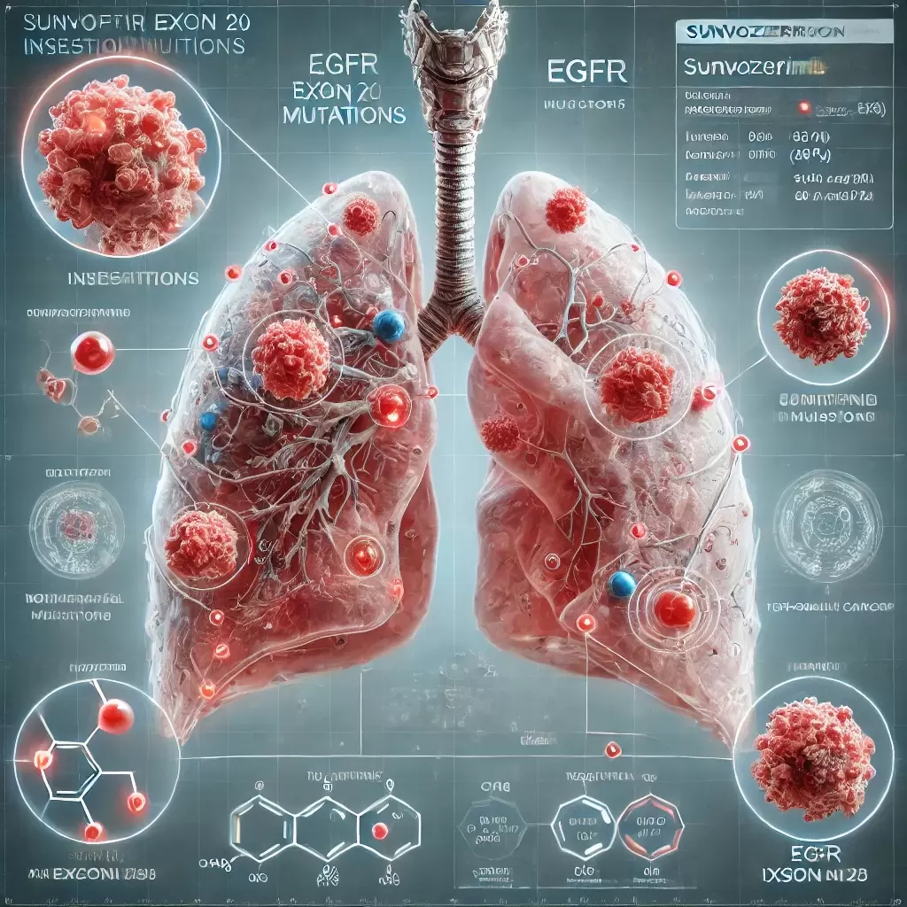 Sunvozertinib, FDA’dan EGFR Ekzon 20+ NSCLC İçin Hızlandırılmış Onay Aldı